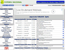 Tablet Screenshot of futebolnacional.com.br